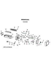 05 - Wr30x0303 parts for Ge Refrigerator MSG20GWTCWH from AppliancePartsPros.com