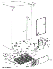04 - Section4 parts for Ge Refrigerator MSG22GASMAD from AppliancePartsPros.com