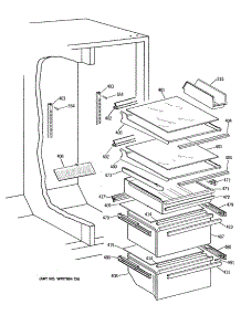 05 - Section5 parts for Ge Refrigerator MSG27DHSMWH from AppliancePartsPros.com