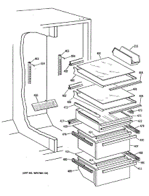 05 - Section5 parts for Ge Refrigerator MSG27DHTCWH from AppliancePartsPros.com