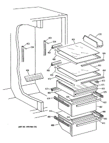 05 - Section5 parts for Ge Refrigerator MSG27DHVAWH from AppliancePartsPros.com