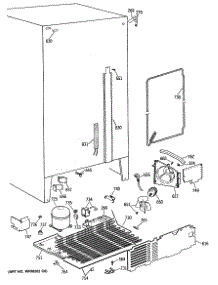 04 - Section4 parts for Ge Refrigerator MSK22GATCAD from AppliancePartsPros.com