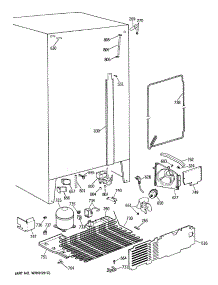 04 - Section4 parts for Ge Refrigerator MSK22GRSMAD from AppliancePartsPros.com