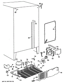 04 - Section4 parts for Ge Refrigerator MSX20EASBAD from AppliancePartsPros.com
