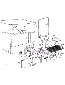 04 - Section4 parts for Ge Refrigerator MSX20GLC from AppliancePartsPros.com