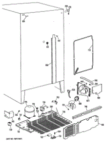 04 - Section4 parts for Ge Refrigerator MSX20GMA from AppliancePartsPros.com