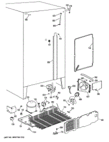 04 - Section4 parts for Ge Refrigerator MSX20GWSAWH from AppliancePartsPros.com