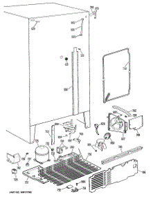 04 - Section4 parts for Ge Refrigerator MSX22DLL from AppliancePartsPros.com