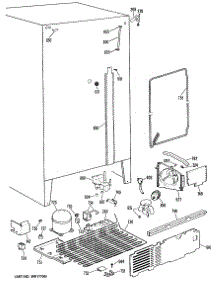 04 - Section4 parts for Ge Refrigerator MSX22DME from AppliancePartsPros.com