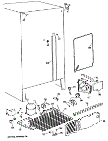 04 - Section4 parts for Ge Refrigerator MSX22GRAWH from AppliancePartsPros.com