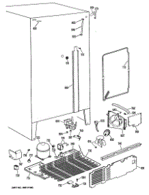 04 - Section4 parts for Ge Refrigerator MSX24DMA from AppliancePartsPros.com