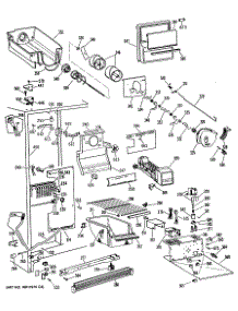 02 - Section2 parts for Ge Refrigerator MSX24DRAAD from AppliancePartsPros.com