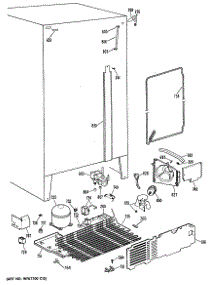 04 - Section4 parts for Ge Refrigerator MSX24GRSBAD from AppliancePartsPros.com