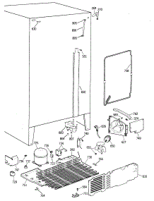 04 - Section4 parts for Ge Refrigerator MSX24GRXAAA from AppliancePartsPros.com