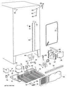 05 - Section5 parts for Ge Refrigerator MSX27DMA from AppliancePartsPros.com
