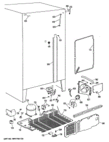 05 - Section5 parts for Ge Refrigerator MSX27DRAWH from AppliancePartsPros.com