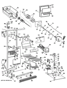 03 - Section3 parts for Ge Refrigerator MSX27DRBWH from AppliancePartsPros.com