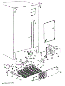 05 - Section5 parts for Ge Refrigerator MSX27DRSBWH from AppliancePartsPros.com