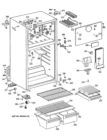 02 - Section2 parts for Ge Refrigerator MTE14EATDRWH from AppliancePartsPros.com