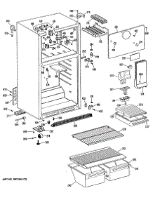02 - Section2 parts for Ge Refrigerator MTE14EPHRAD from AppliancePartsPros.com