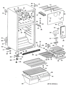 02 - Section2 parts for Ge Refrigerator MTE16ERJRAD from AppliancePartsPros.com