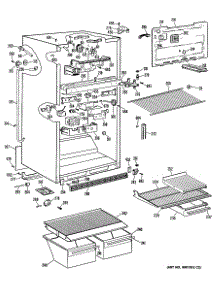 02 - Section2 parts for Ge Refrigerator MTE18EPERAD from AppliancePartsPros.com