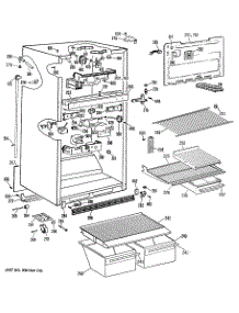 02 - Section2 parts for Ge Refrigerator MTE18EPFRAD from AppliancePartsPros.com