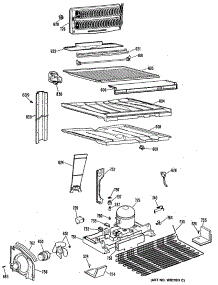 03 - Section3 parts for Ge Refrigerator MTE18GPERAD from AppliancePartsPros.com