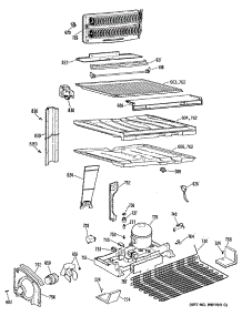 03 - Section3 parts for Ge Refrigerator MTE18GRERAD from AppliancePartsPros.com