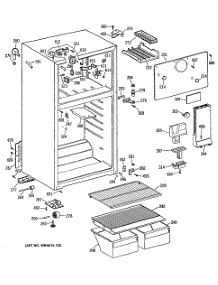 02 - Section2 parts for Ge Refrigerator MTH14CYTCRAD from AppliancePartsPros.com