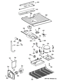 03 - Section3 parts for Ge Refrigerator MTH14CYTJRWH from AppliancePartsPros.com