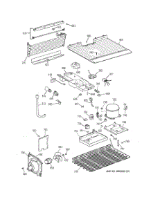 03 - Unit Parts parts for Ge Refrigerator MTT14EABBRWW from AppliancePartsPros.com