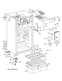 02 - Section2 parts for Ge Refrigerator MTX14CYXKRAD from AppliancePartsPros.com