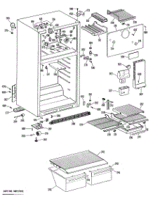 02 - Section2 parts for Ge Refrigerator MTX14EMDRWH from AppliancePartsPros.com