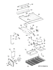 03 - Section3 parts for Ge Refrigerator MTX14LYXKRWH from AppliancePartsPros.com