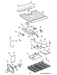 03 - Section3 parts for Ge Refrigerator MTX16CYSJRWH from AppliancePartsPros.com