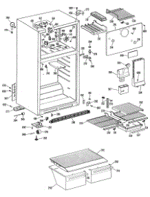 02 - Section2 parts for Ge Refrigerator MTX16EMCRWH from AppliancePartsPros.com