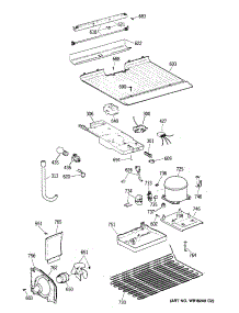 03 - Section3 parts for Ge Refrigerator MTX16EYXKRWH from AppliancePartsPros.com