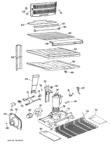 03 - Section3 parts for Ge Refrigerator MTX18ELERWH from AppliancePartsPros.com