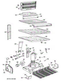03 - Section3 parts for Ge Refrigerator MTX18EMBRWH from AppliancePartsPros.com
