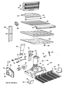 03 - Section3 parts for Ge Refrigerator MTX18EPBRWH from AppliancePartsPros.com