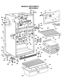 02 - Section2 parts for Ge Refrigerator MTX18GLJRAD from AppliancePartsPros.com