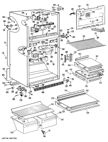 02 - Section2 parts for Ge Refrigerator MTX18GMMRWH from AppliancePartsPros.com