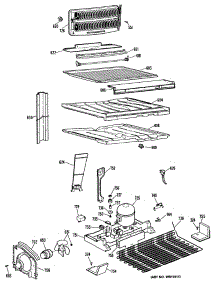 03 - Section3 parts for Ge Refrigerator MTX18GMSRAD from AppliancePartsPros.com