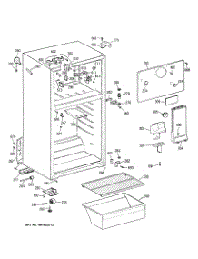 02 - Section2 parts for Ge Refrigerator MTX18LYYBRWH from AppliancePartsPros.com