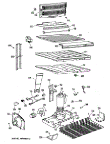 03 - Section3 parts for Ge Refrigerator MTX18PPBRWH from AppliancePartsPros.com