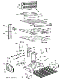 03 - Section3 parts for Ge Refrigerator MTX18PPJRWH from AppliancePartsPros.com