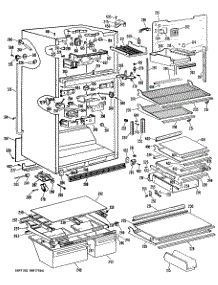 02 - Section2 parts for Ge Refrigerator MTX19GMSRAD from AppliancePartsPros.com