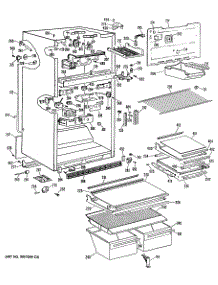 02 - Section2 parts for Ge Refrigerator MTX19GPBRAD from AppliancePartsPros.com