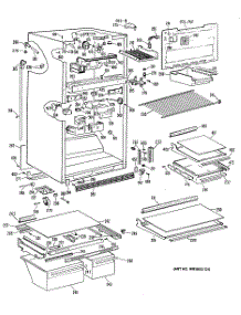02 - Section2 parts for Ge Refrigerator MTX19GRBRAD from AppliancePartsPros.com